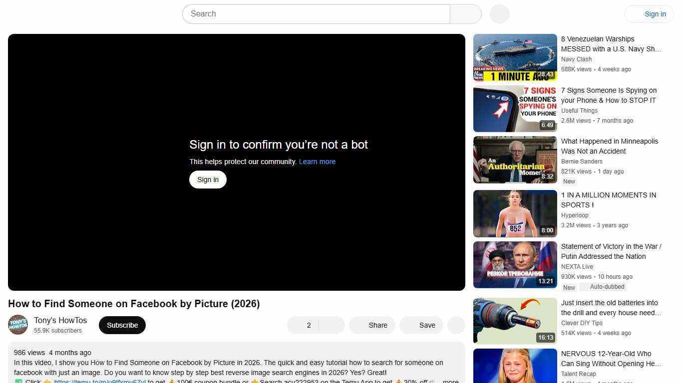 How to Find Someone on Facebook by Picture (2026) - YouTube